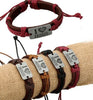 Genuine Leather I Love Jesus Bracelets