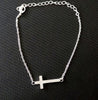 Kors Bracelet Silver Cross Christian Bracelet