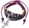 Wooden Beads Multilayer Bracelets For Women And Men