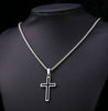 Religious Christian Black Cross Pendant