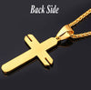 Double-Layer Two Tone Religious Necklace