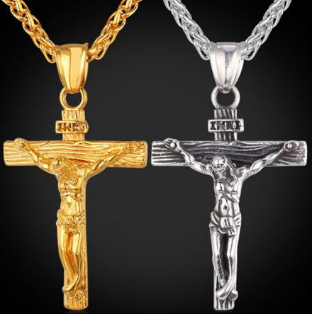 INRI Jesus Piece Pendant Christian Jewelry